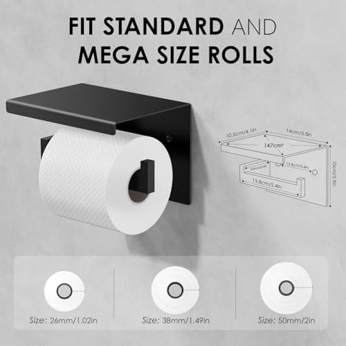 Sleek SUS304 Toilet Paper Holder