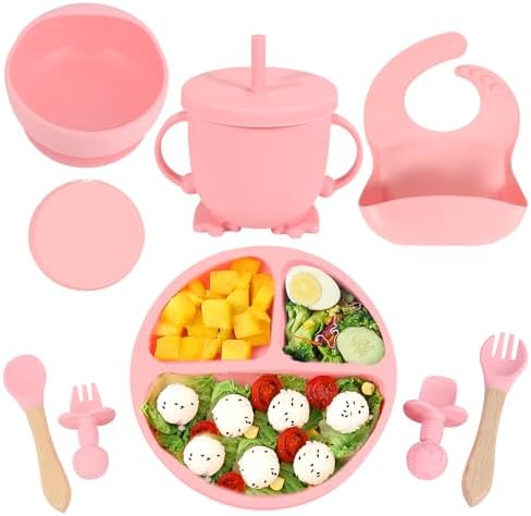 Bagwaain Silicone Baby Feeding Set