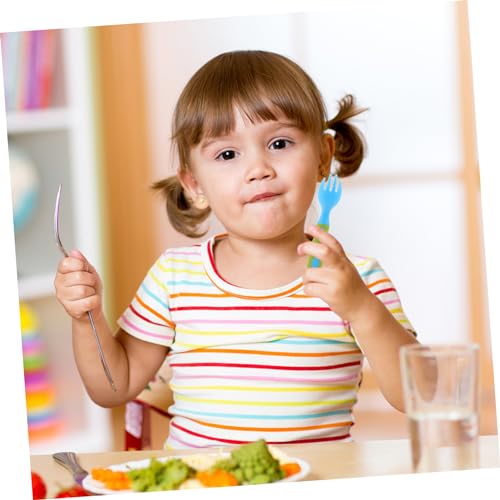 RORPOIR 2-Piece Self-Feeding Flatware Set with Storage Box
