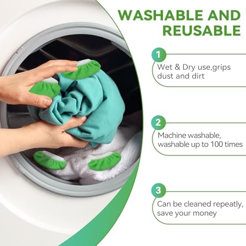 8-Piece Reusable Steam Mop Pads for Bissell Wagner Comforday etc