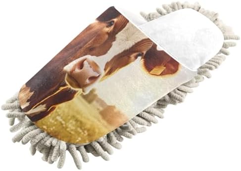 Running Bear Mop Slippers