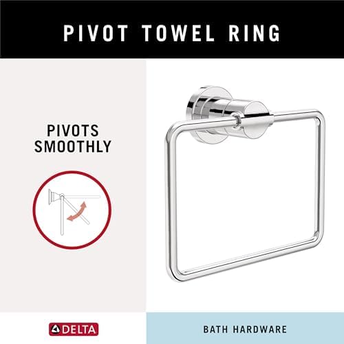 Delta 4-Piece Towel Bar Set with Chrome Finish