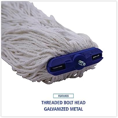 Strap-On Lie-Flat Wet Mop Head