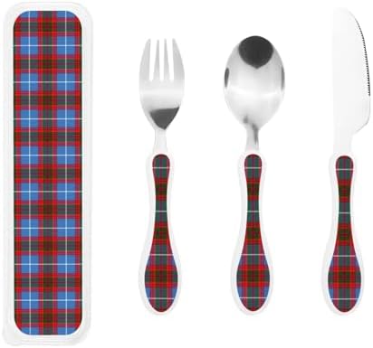 Royal Stewart Edinburgh District Tartan 1 Kids Utensil Set