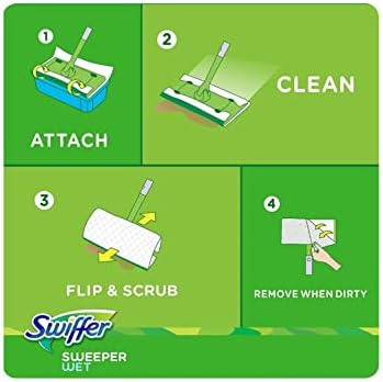 Swiffer Sweeper Wet Mopping Cloths - 64 Count