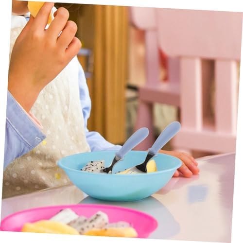 Perfect stainless steel ABS flatware set for kids