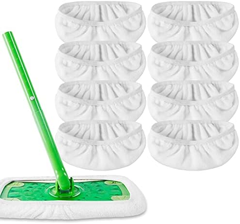 KEEPOW 14-Pack Reusable Swiffer Mop Pads