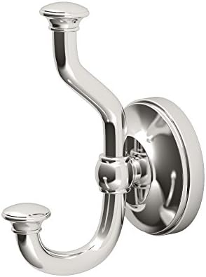 Tavern Robe Hook Twin Polished Nickel
