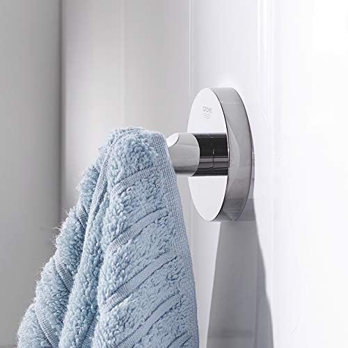 GROHE Essentials Wall-Mounted Robe Hook Starlight Chrome