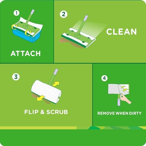 Swiffer Sweeper Wet Mopping Cloth 36-Count Multi-Surface Fragrant