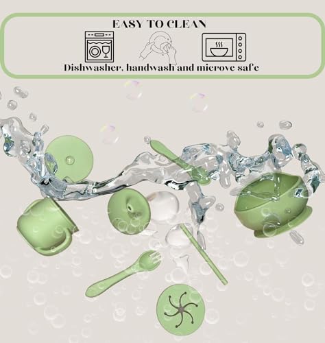 ALTAS CHOICE Silicone Baby Feeding Set