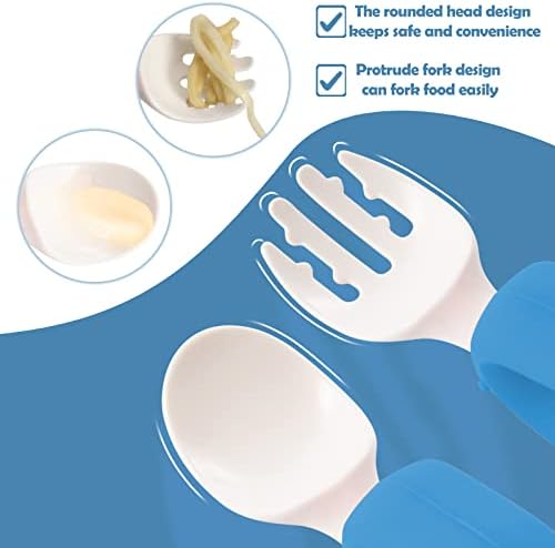 HIWOOD Baby Feeding Training Set with Travel Case