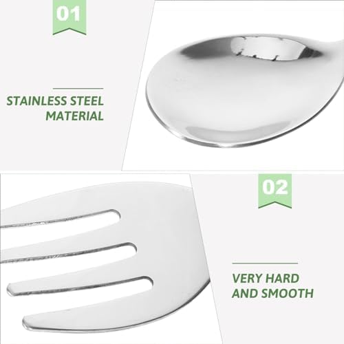 UPKOCH 4Pcs Flatware Set for Training and Meals