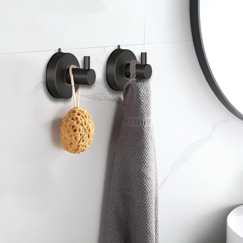 Compact Modern Suction Cup Shower Hooks