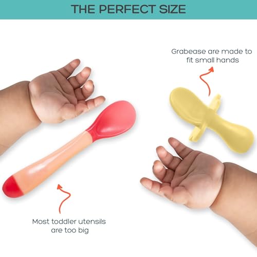 Grabease Toddler Spoons Fork Set