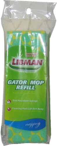 Libman Gator Mop Refill 9 Wide Durable Sponge Pad