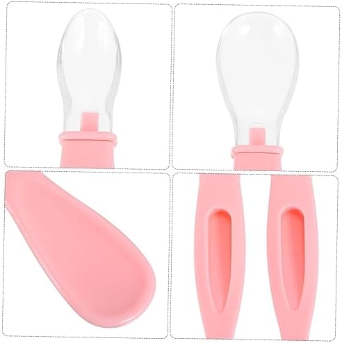 Vaguelly 2pcs Spoon Set for Baby Weaning and Mealtime