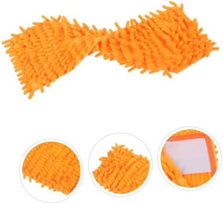2 Pack Durable Flat Mop Head Replacement Cloths for Floor Cleaning