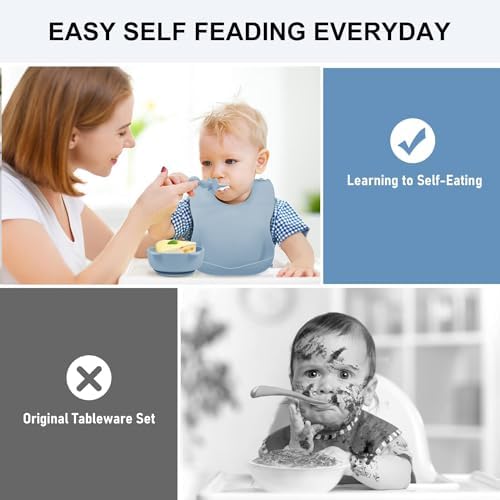 Baby Led Weaning Silicone Set for 6 Months