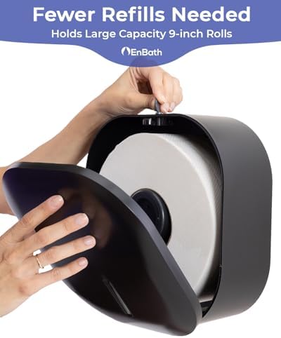 Wall-Mount Jumbo Toiletpaper Dispenser