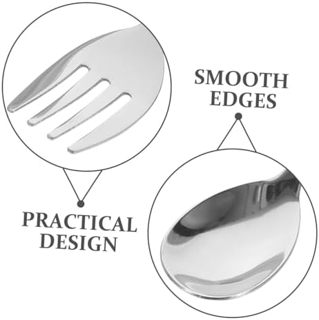 Luxshiny 10-Piece Childrens Dinnerware Set Sturdy Flatware for Kids