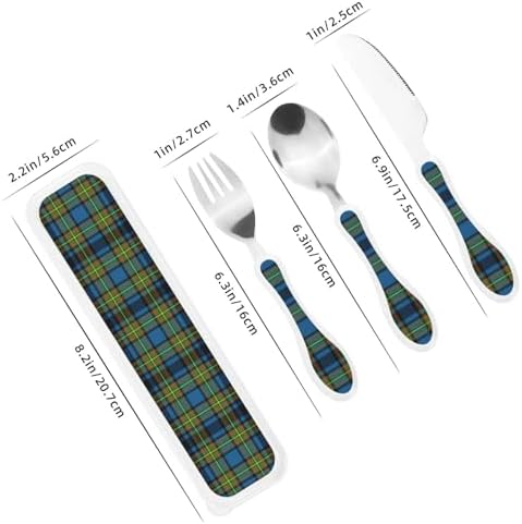 Royal Stewart Gillies Ancient Tartan Kids Flatware Set