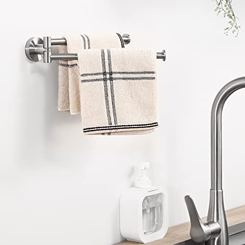 KES Swivel Towel Bar Rust-Proof Space-Saving Easy Install