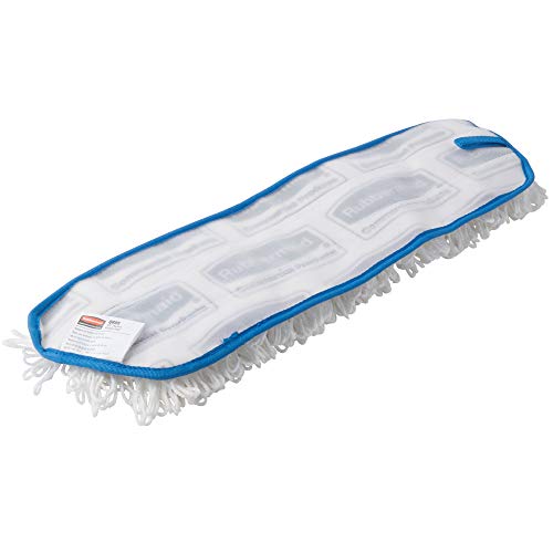 Rubbermaid 6 Flow Finish Mopping Pad Blue