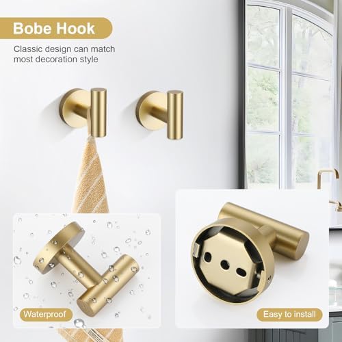 Stainless Steel Towel Bar Set