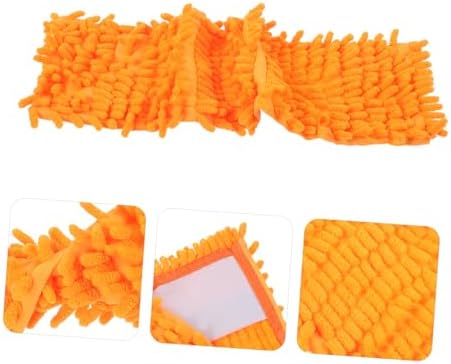 2 Pack Durable Flat Mop Head Replacement Cloths for Floor Cleaning