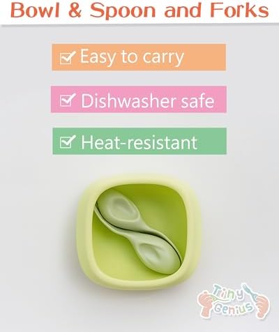 Ergonomic Toddler Utensils Set for 1-4 Year Olds
