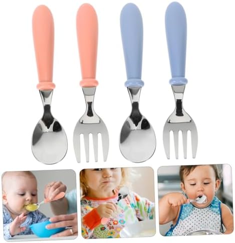Totority 4Pcs Stainless Steel Utensils Set