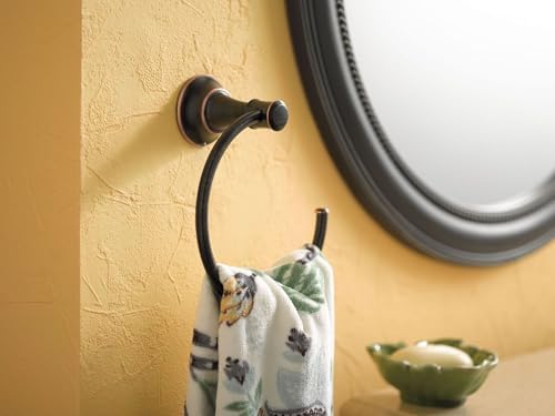 Moen Ashville Towel Ring Mediterranean Bronze