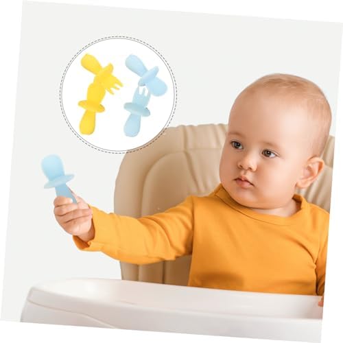 ORFOFE 4-Piece Soft Feeding Set for Babies