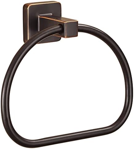 Wolibeer Bronze Towel Ring Rustic Bathroom Towel Holder
