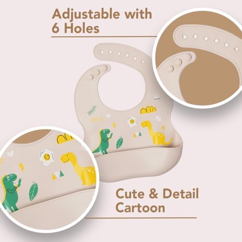 Silicone Baby Feeding Set - Perfect for Mealtimes 6M