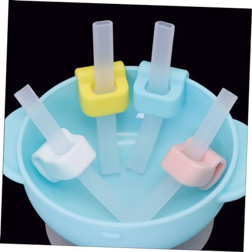 Ibasenice 12-Piece Silicone Suction Cup Bowl Set for Toddlers