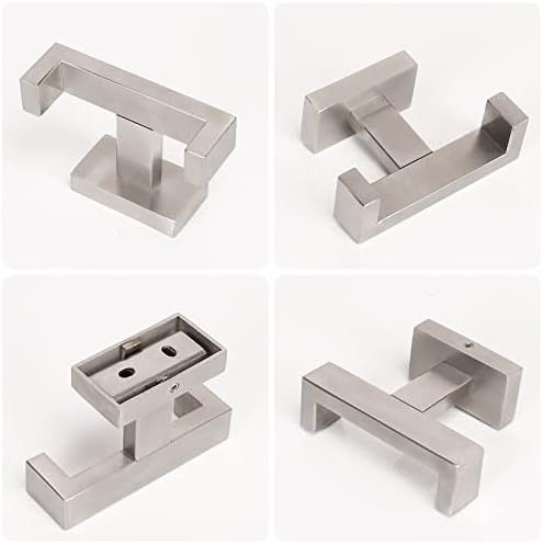 Rust-Proof Towel Hook Set for Bathroom 2-Pack