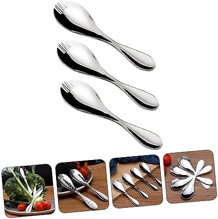 SHOWERORO 3-Piece Stainless Steel Flatware Set