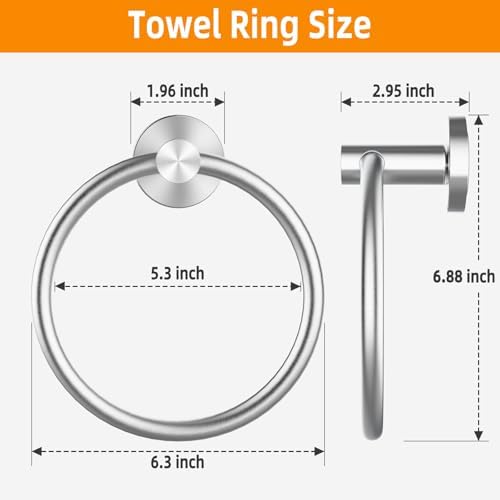 Z-TIISON Hand Towel Rings