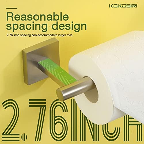 Stainless Steel Toiletry Holder with Brushed Nickel Finish
