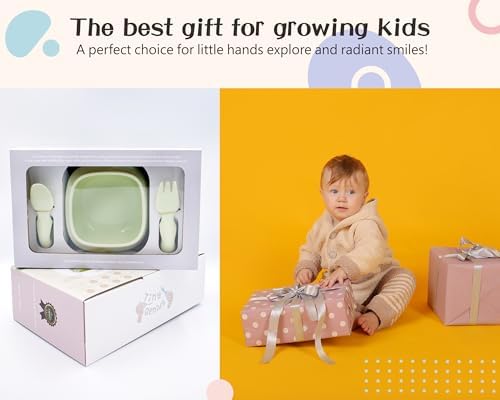 Ergonomic Toddler Utensils Set for 1-4 Year Olds