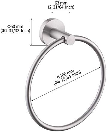 Brilliant Space-Saving Towel Holder for 2-Pack Toilet Roll