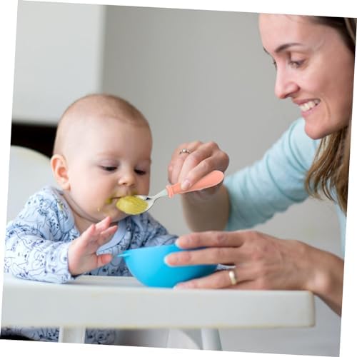 4Pcs Baby Feeding Set with Ergonomic Design