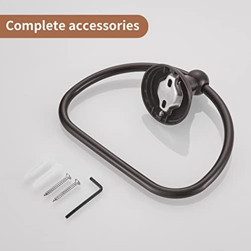 Wolibeer Bronze Towel Holder - Oil-Rubbed Bathroom Accessory