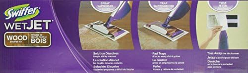 Swiffer Wetjet Wood Mop Starter Kit Sparkle Clean at Home
