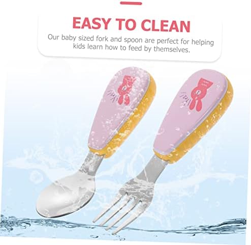 Portable Flatware Set Durable Stylish for Kids