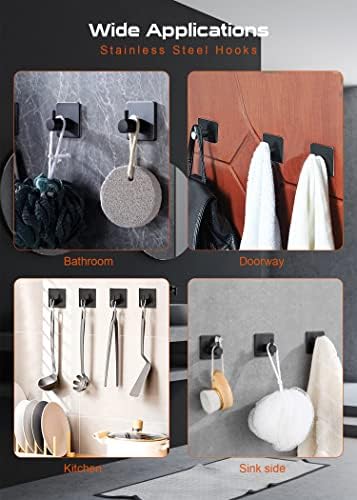 Anfly RV Camper Toilet Paper Holder with 2 Hooks for jokingblack