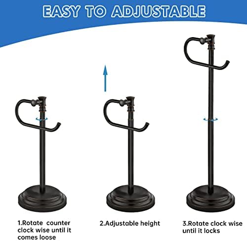 RUMOSE Adjustable Toilet Paper Holder