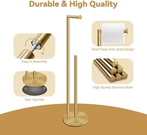 Sturdy Anti-Slip 264-inch Toilet Paper Holder